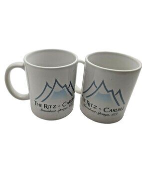 The Ritz Carlisle Coffee Cup Mug Steamboat Springs sell lot 2